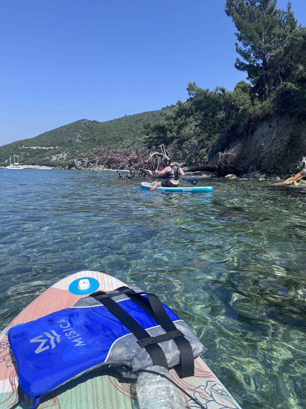 Milli Park'tan Samos Adası manzarası — Yunanistan