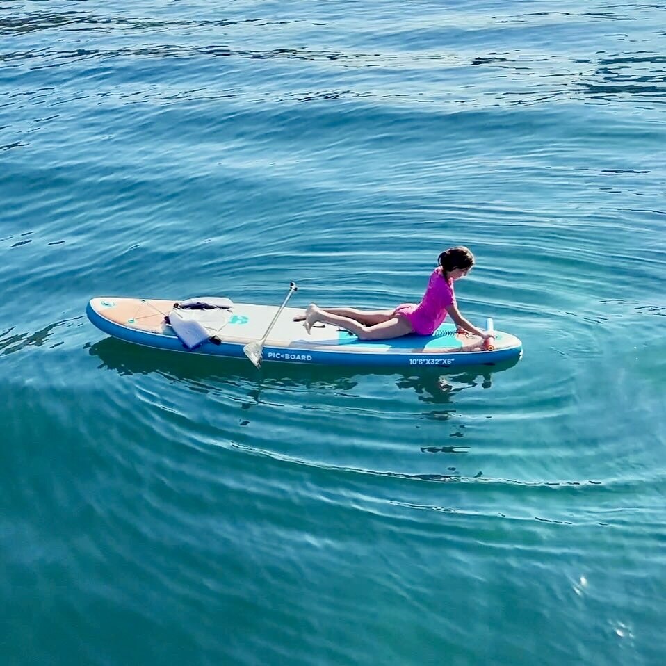 PinkApple SUP board Ege kıyısı fotoğraf 3