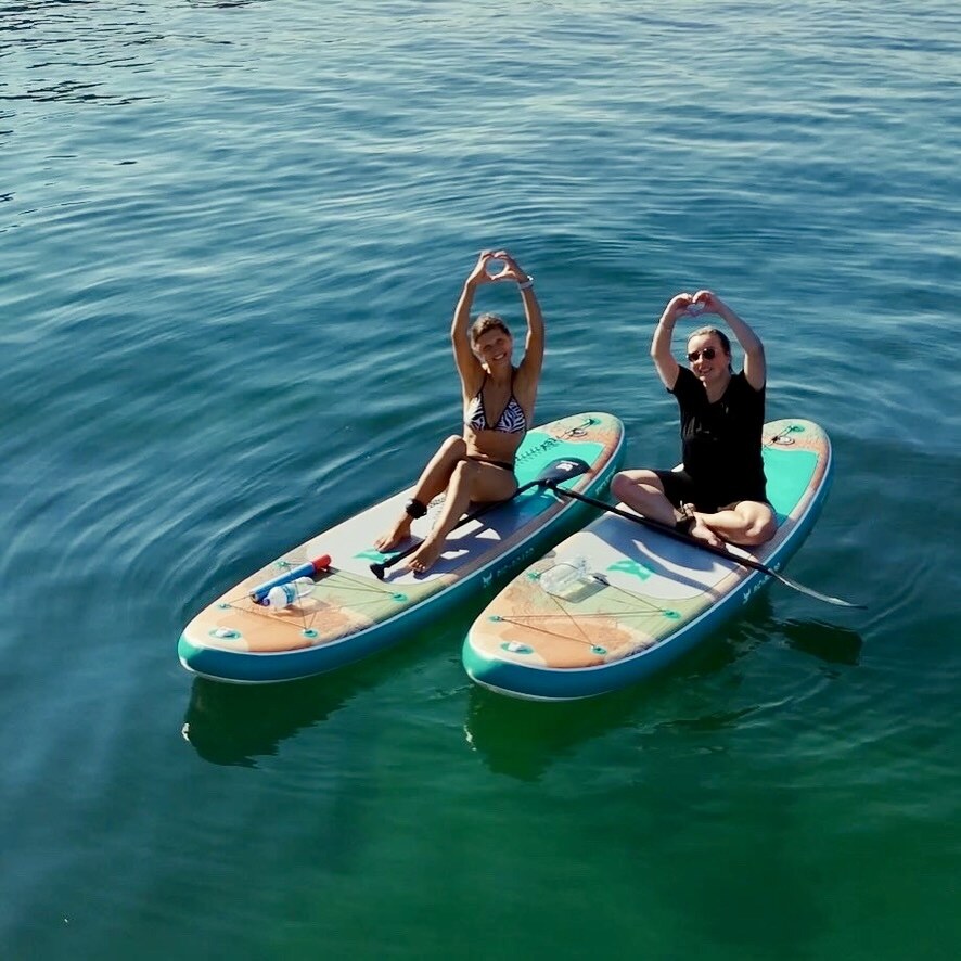 İzmir Kordon'da SUP board kiralama — Alsancak sahilinde stand up paddle, PinkApple