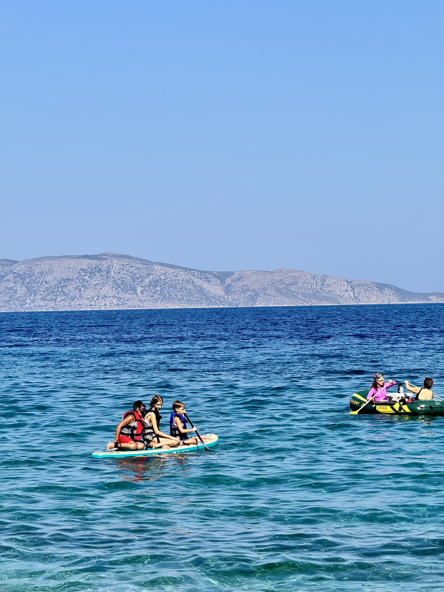 PinkApple SUP board Ege kıyısı fotoğraf 11