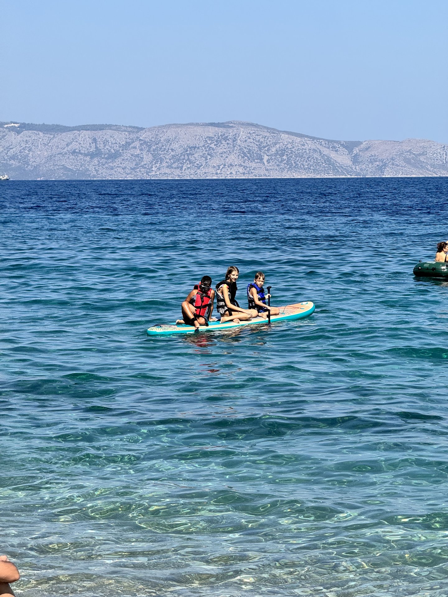 PinkApple SUP board Ege kıyısı fotoğraf 12