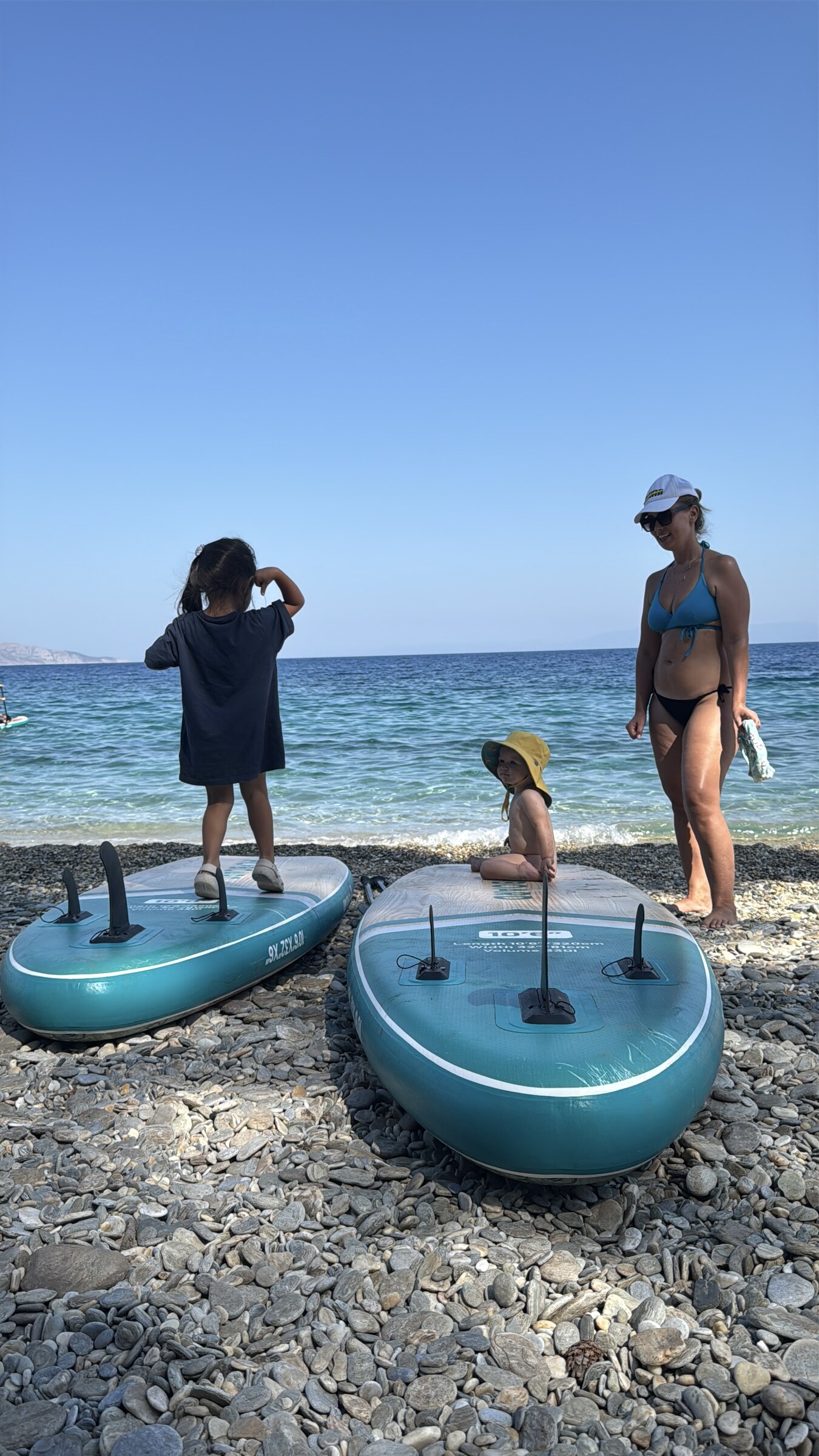 PinkApple SUP board Ege kıyısı fotoğraf 13