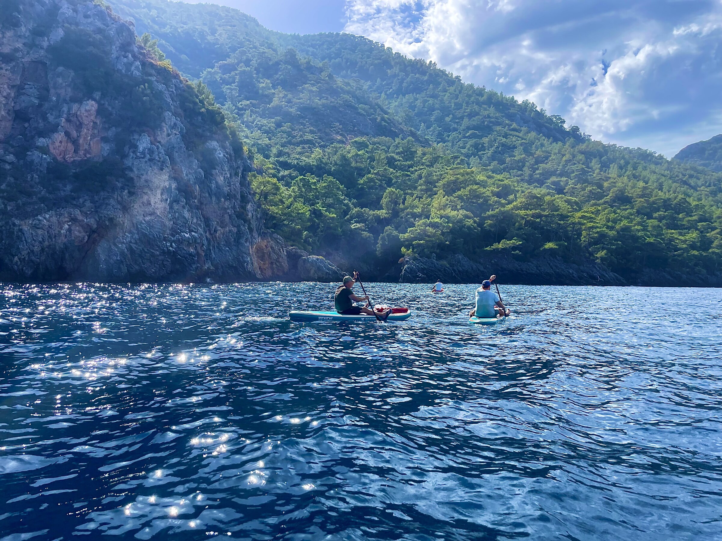 PinkApple SUP board Ege kıyısı fotoğraf 16