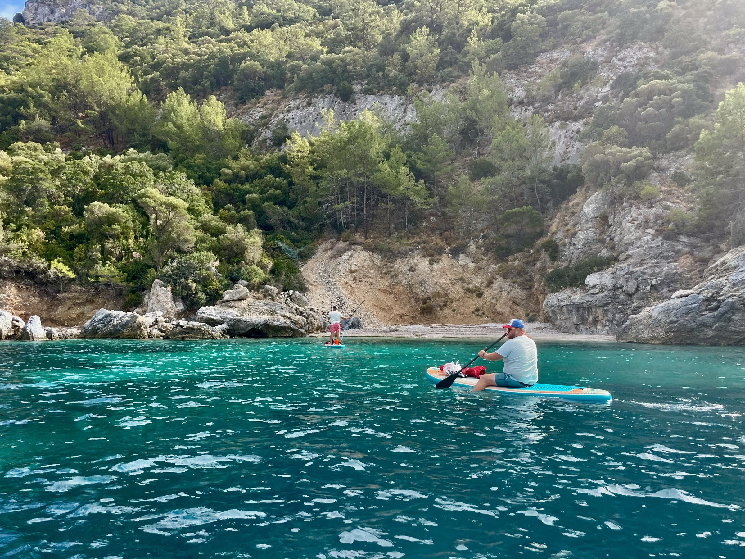PinkApple SUP board Ege kıyısı fotoğraf 17
