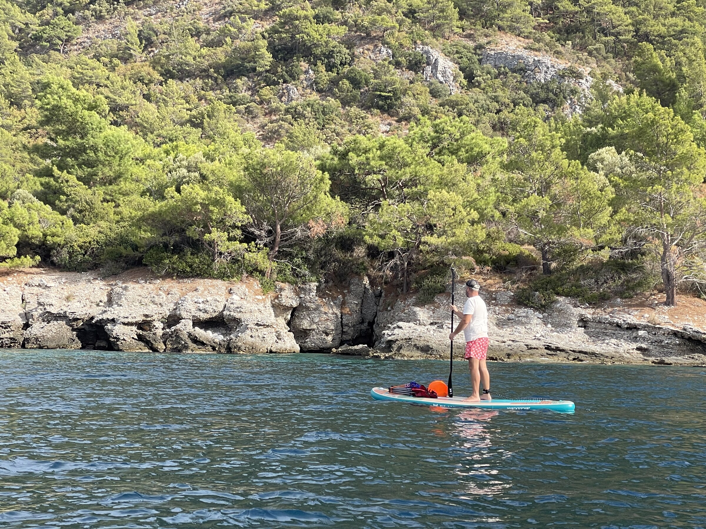 PinkApple SUP board Ege kıyısı fotoğraf 21