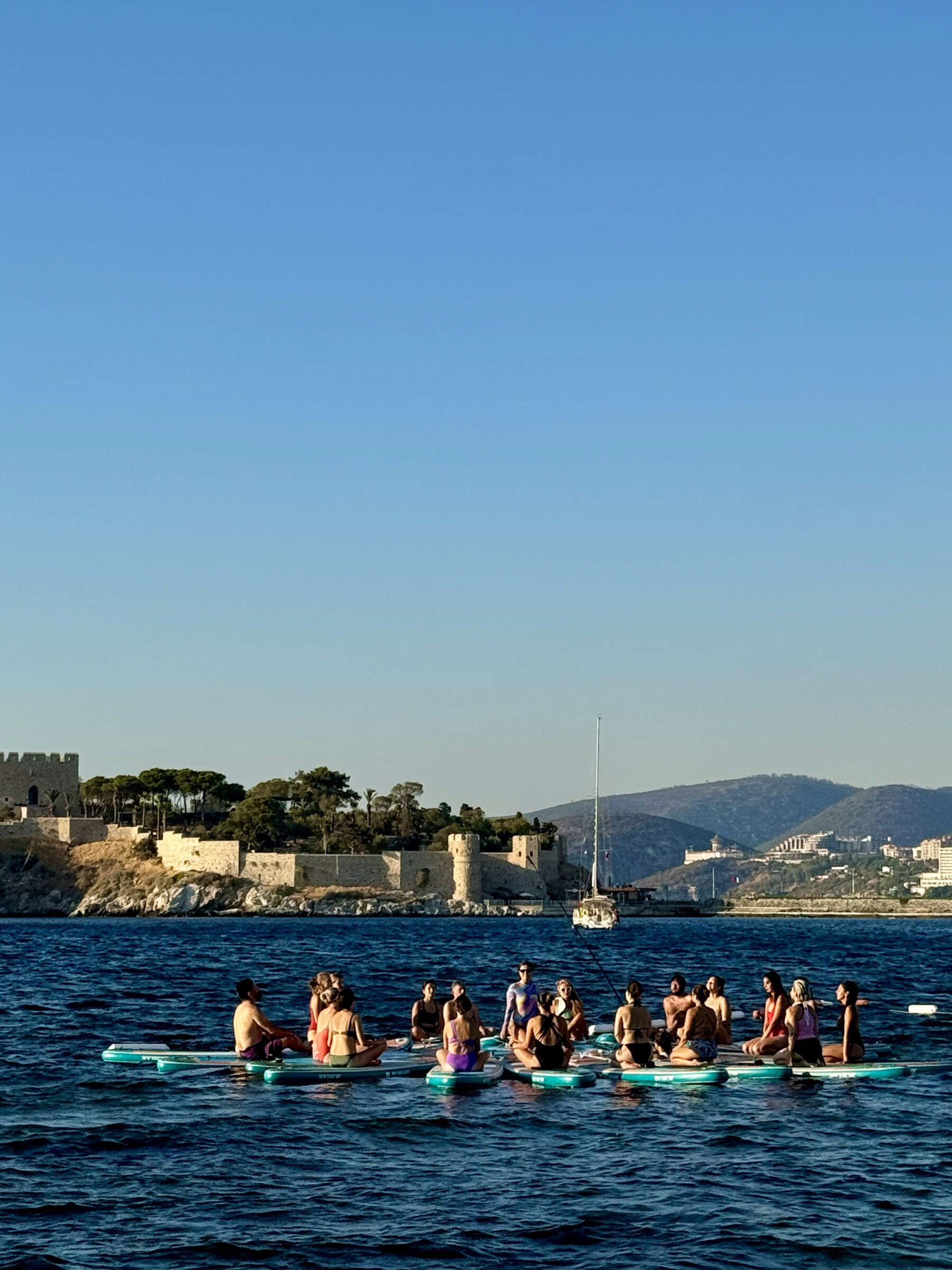 PinkApple SUP board Ege kıyısı fotoğraf 22
