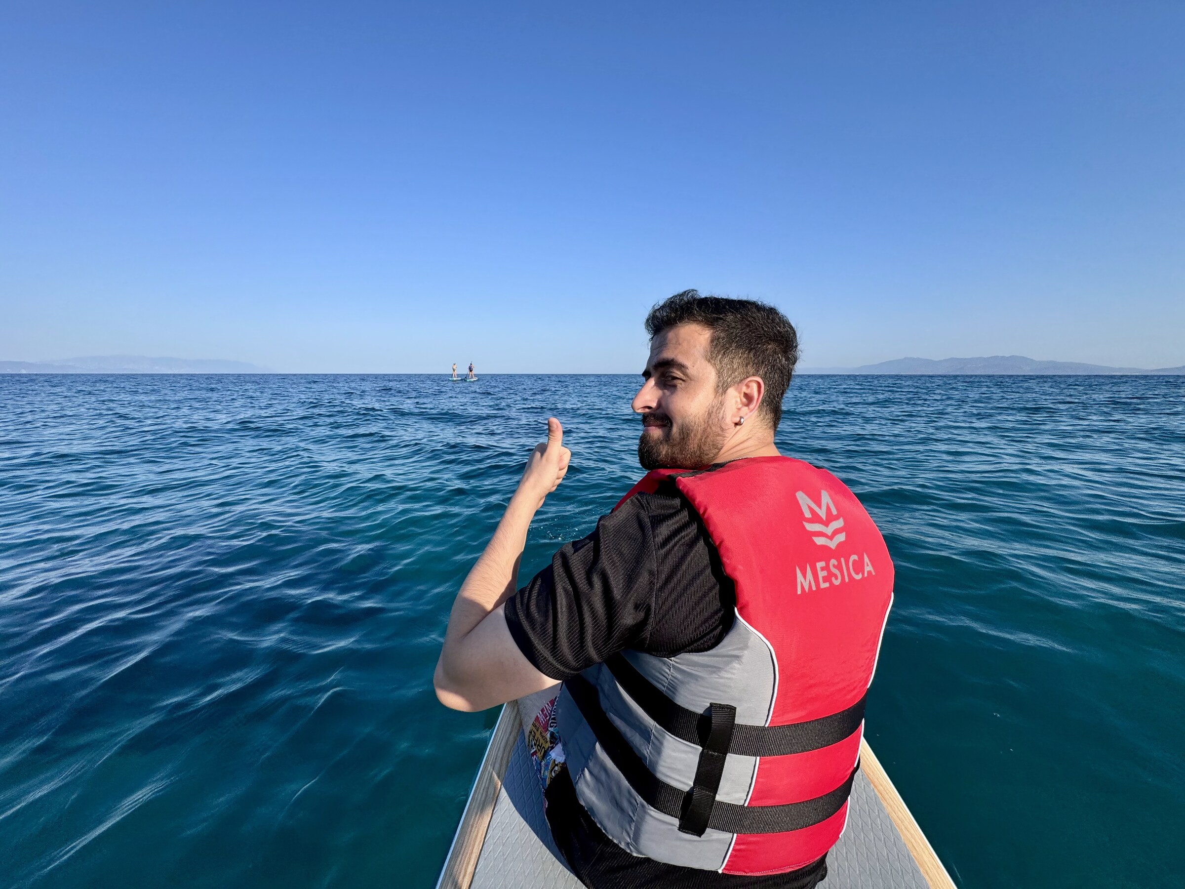 PinkApple SUP board Ege kıyısı fotoğraf 24