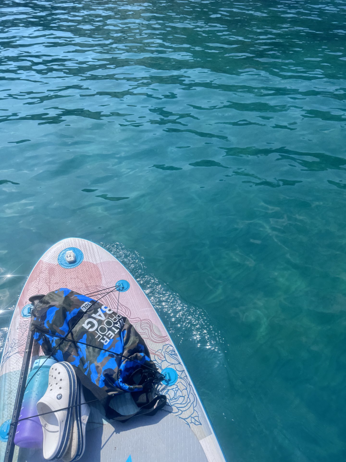 PinkApple SUP board Ege kıyısı fotoğraf 29