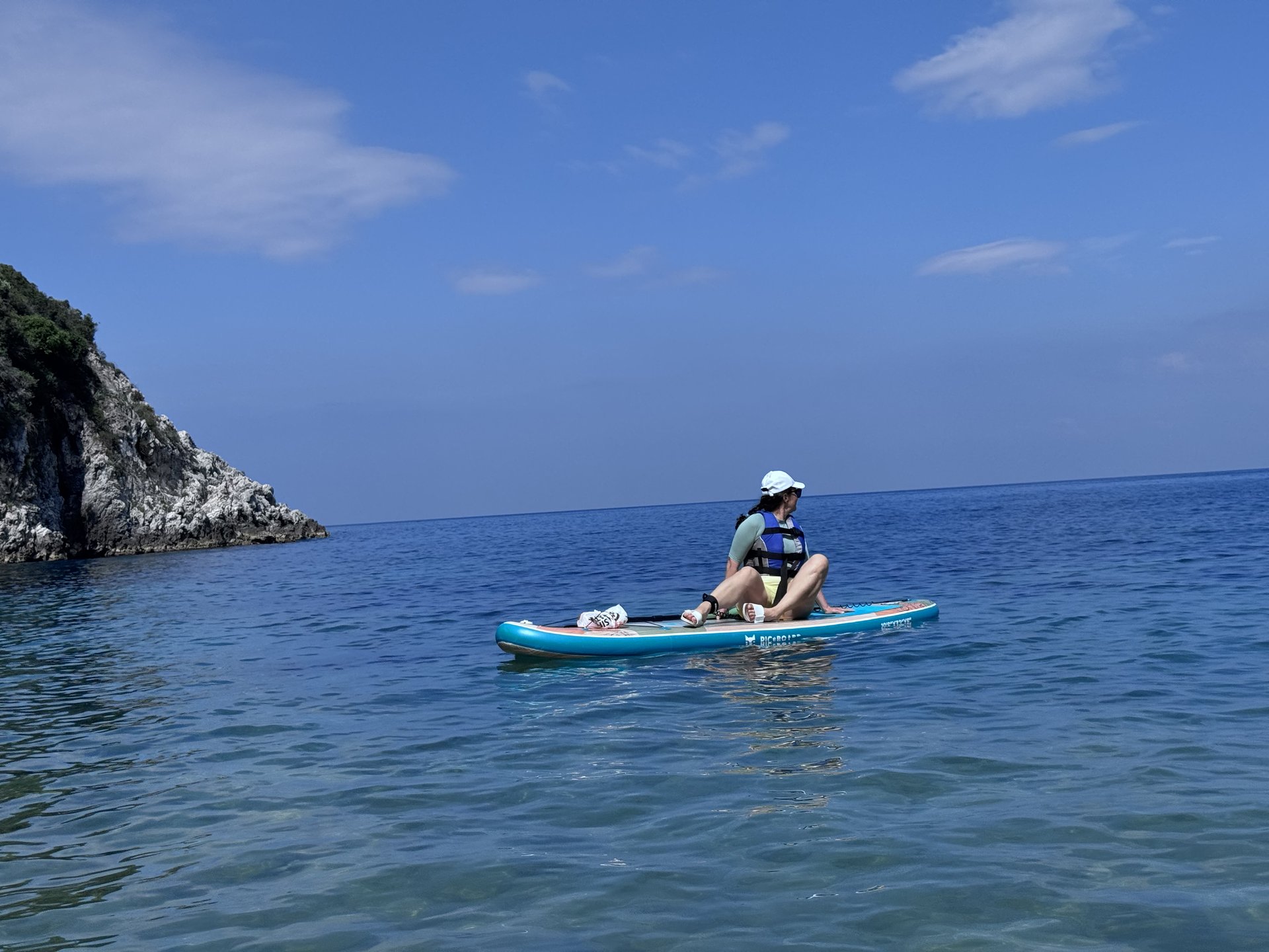 PinkApple SUP board Ege kıyısı fotoğraf 31