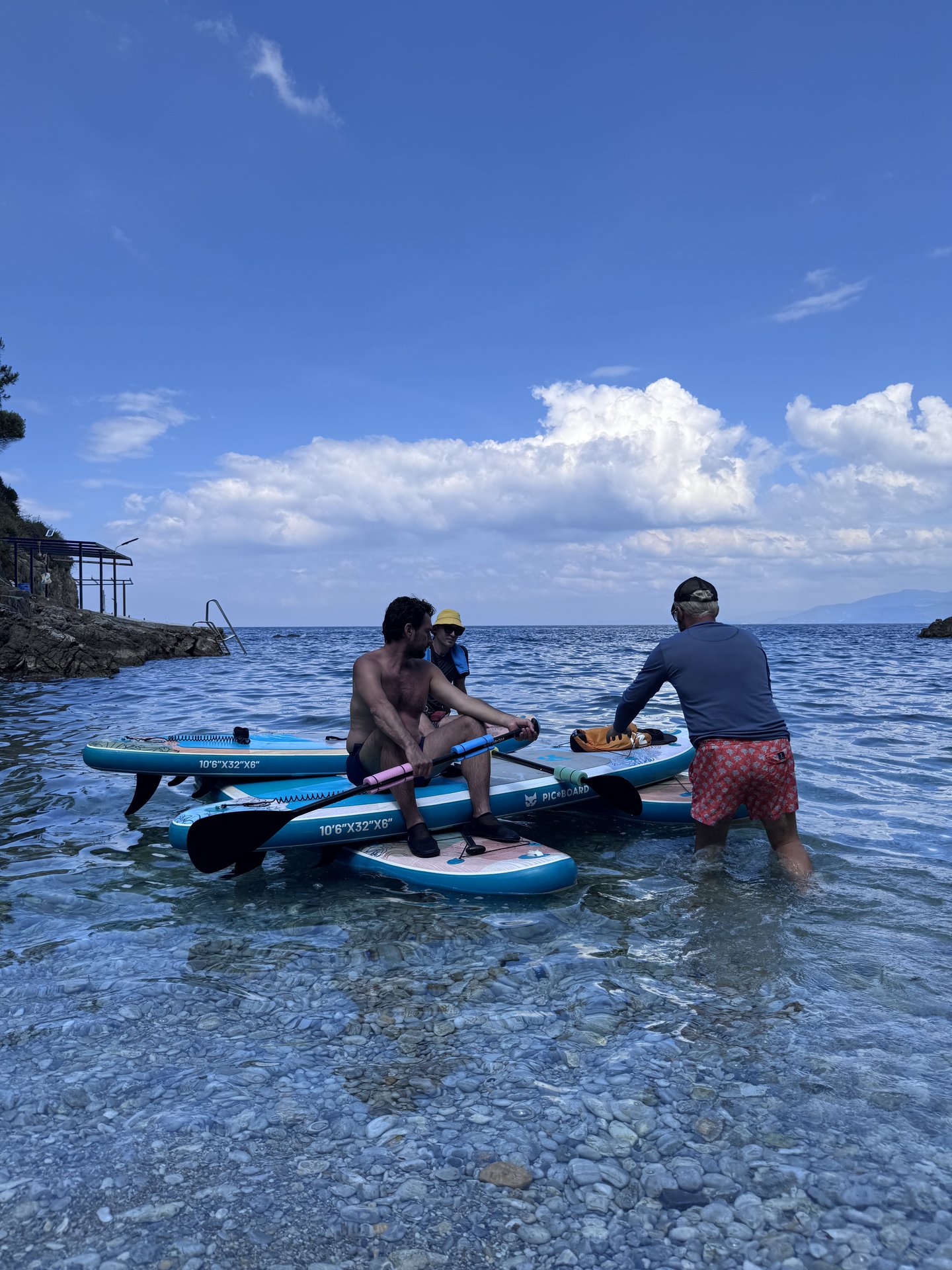 PinkApple SUP board Ege kıyısı fotoğraf 42