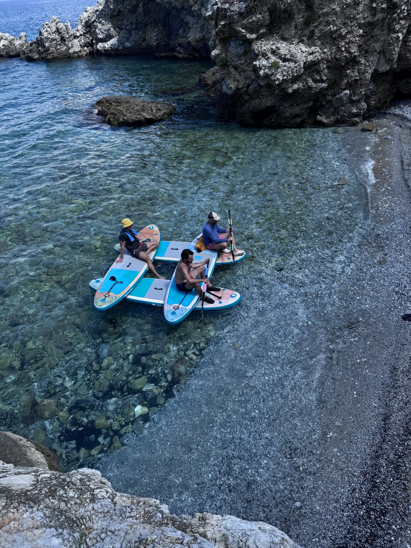 PinkApple SUP board Ege kıyısı fotoğraf 43