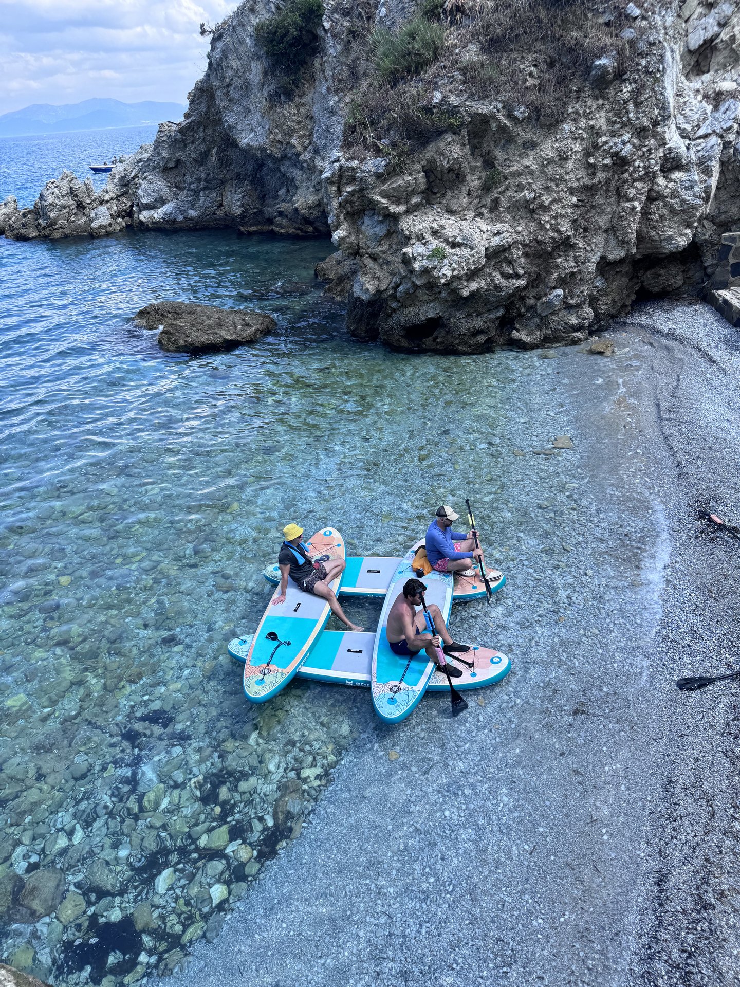 PinkApple SUP board Ege kıyısı fotoğraf 44