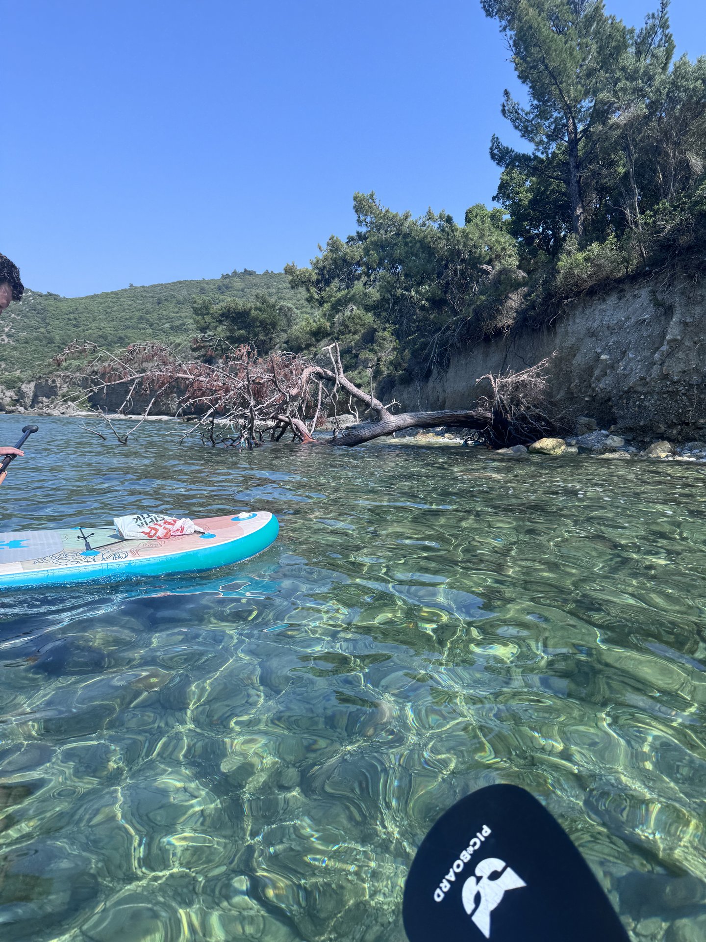 Özdere'de SUP board kiralama — İzmir kıyısında stand up paddle, PinkApple