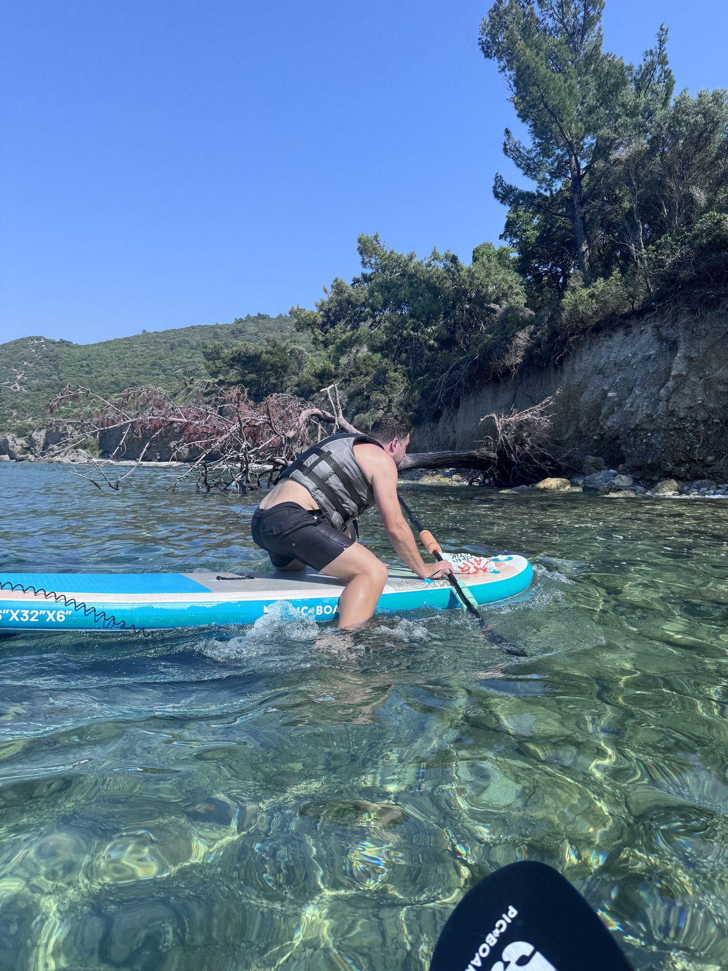 PinkApple SUP board Ege kıyısı fotoğraf 97