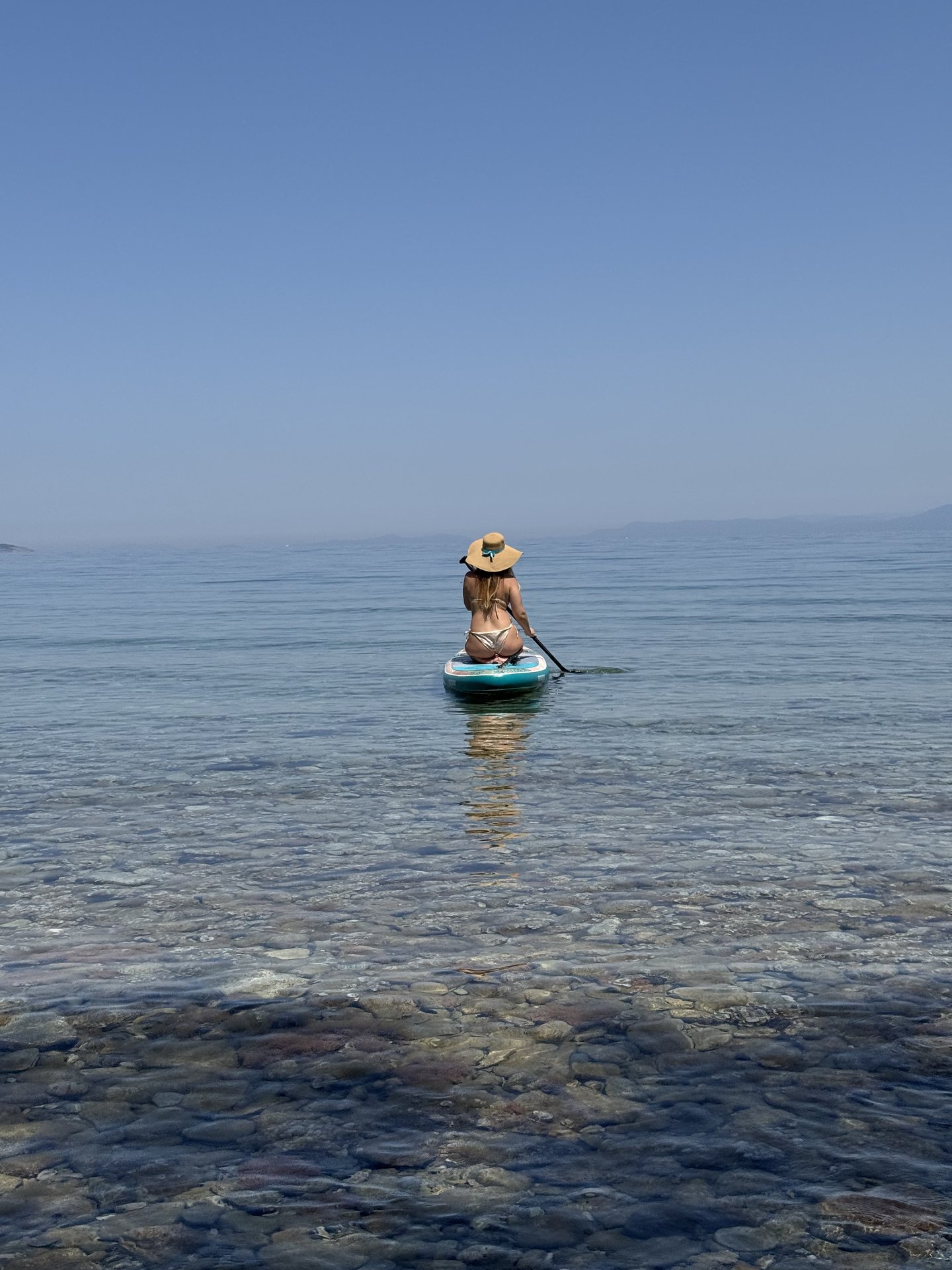 PinkApple SUP board Ege kıyısı fotoğraf 179