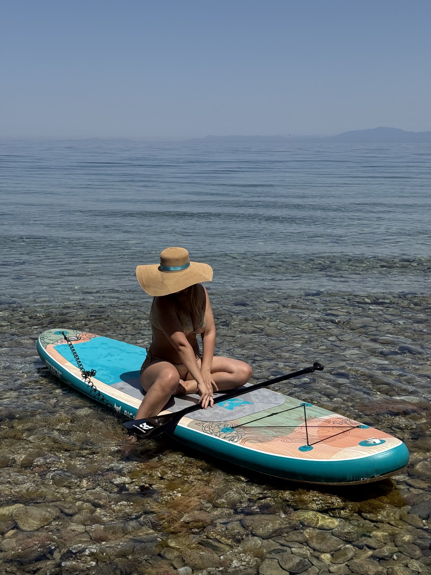 PinkApple SUP board Ege kıyısı fotoğraf 181