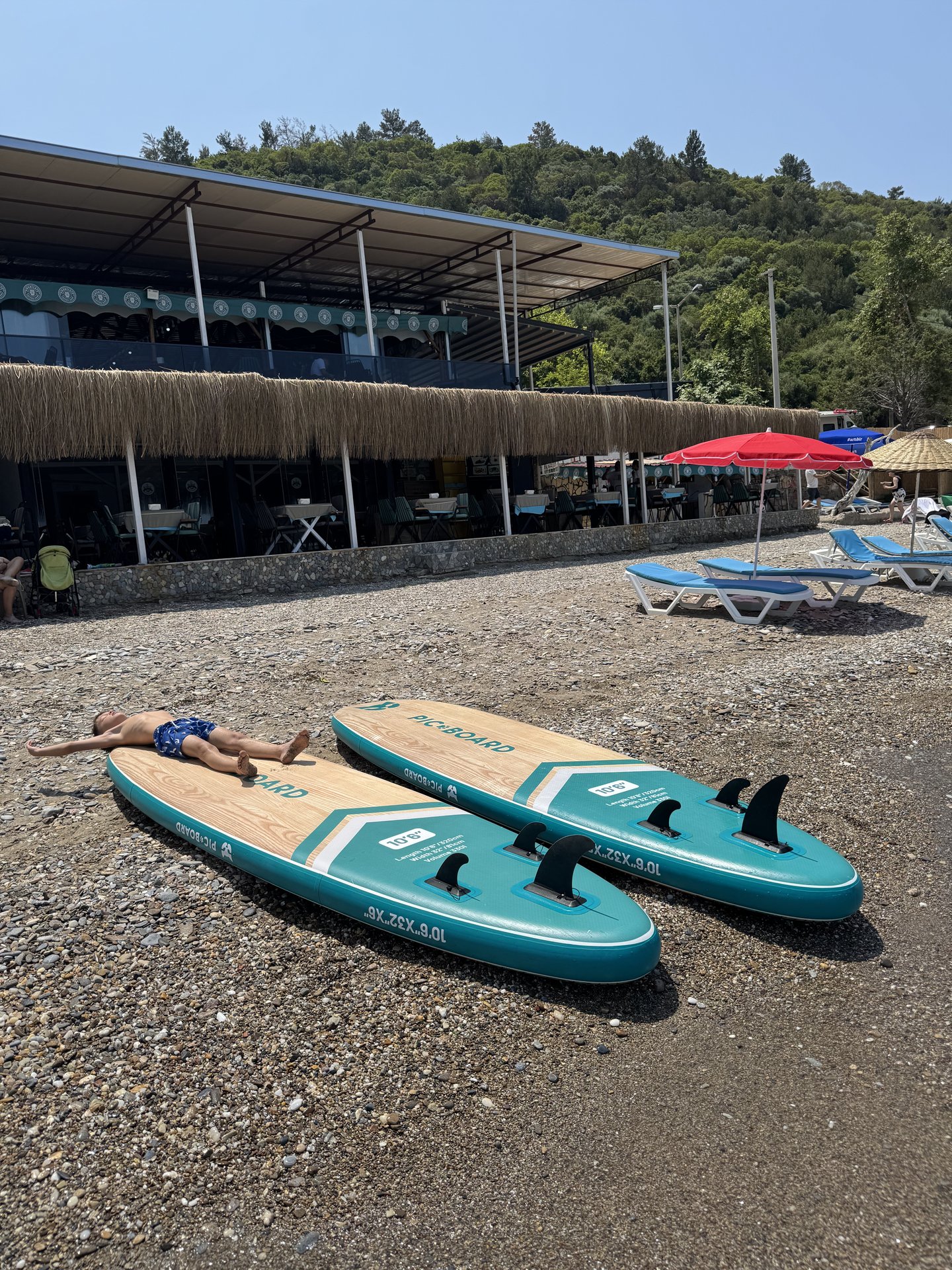 PinkApple SUP board Ege kıyısı fotoğraf 189