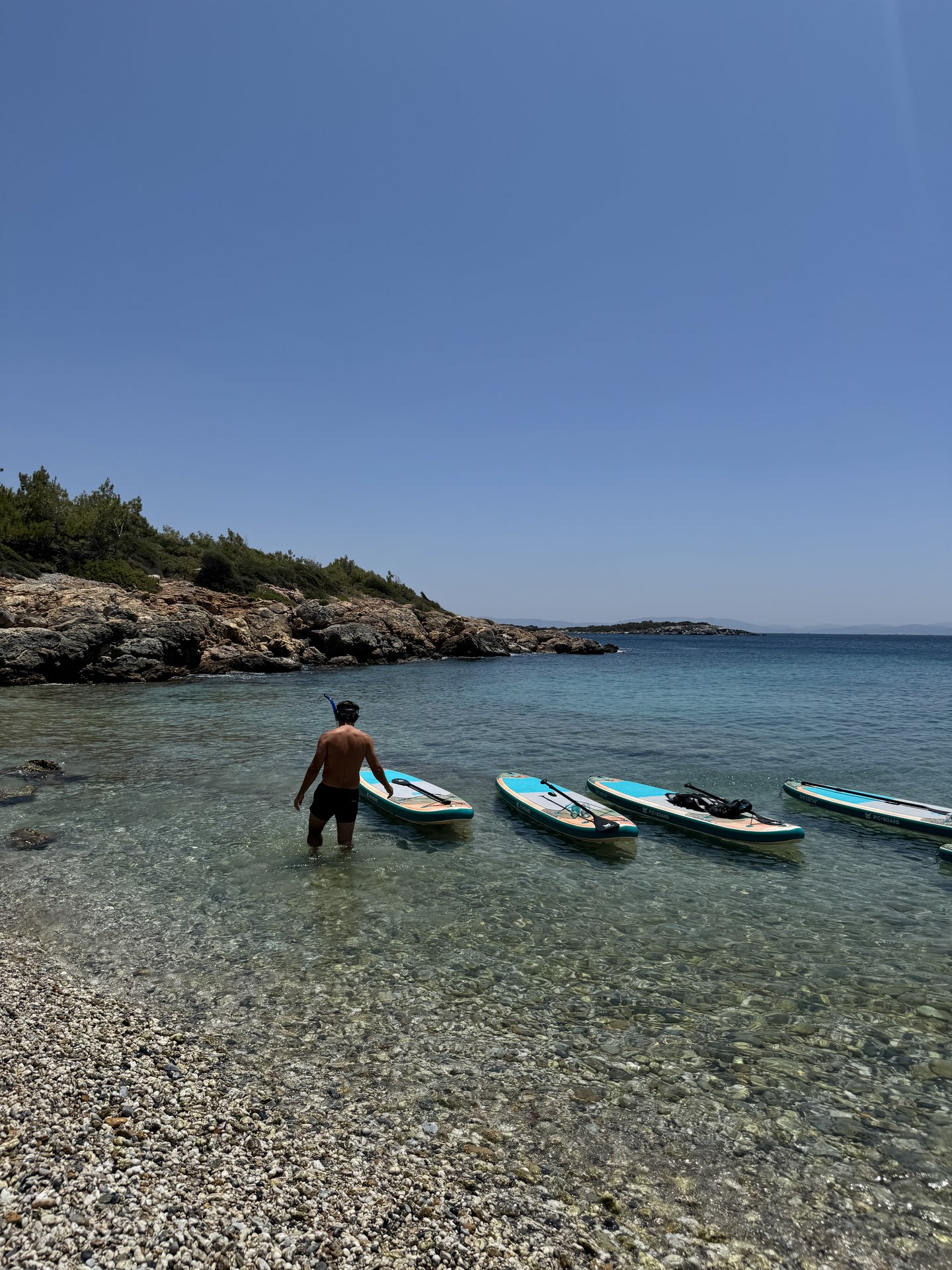 Urla'da PinkApple SUP kiralama — İzmir yakınında paddle board deneyimi