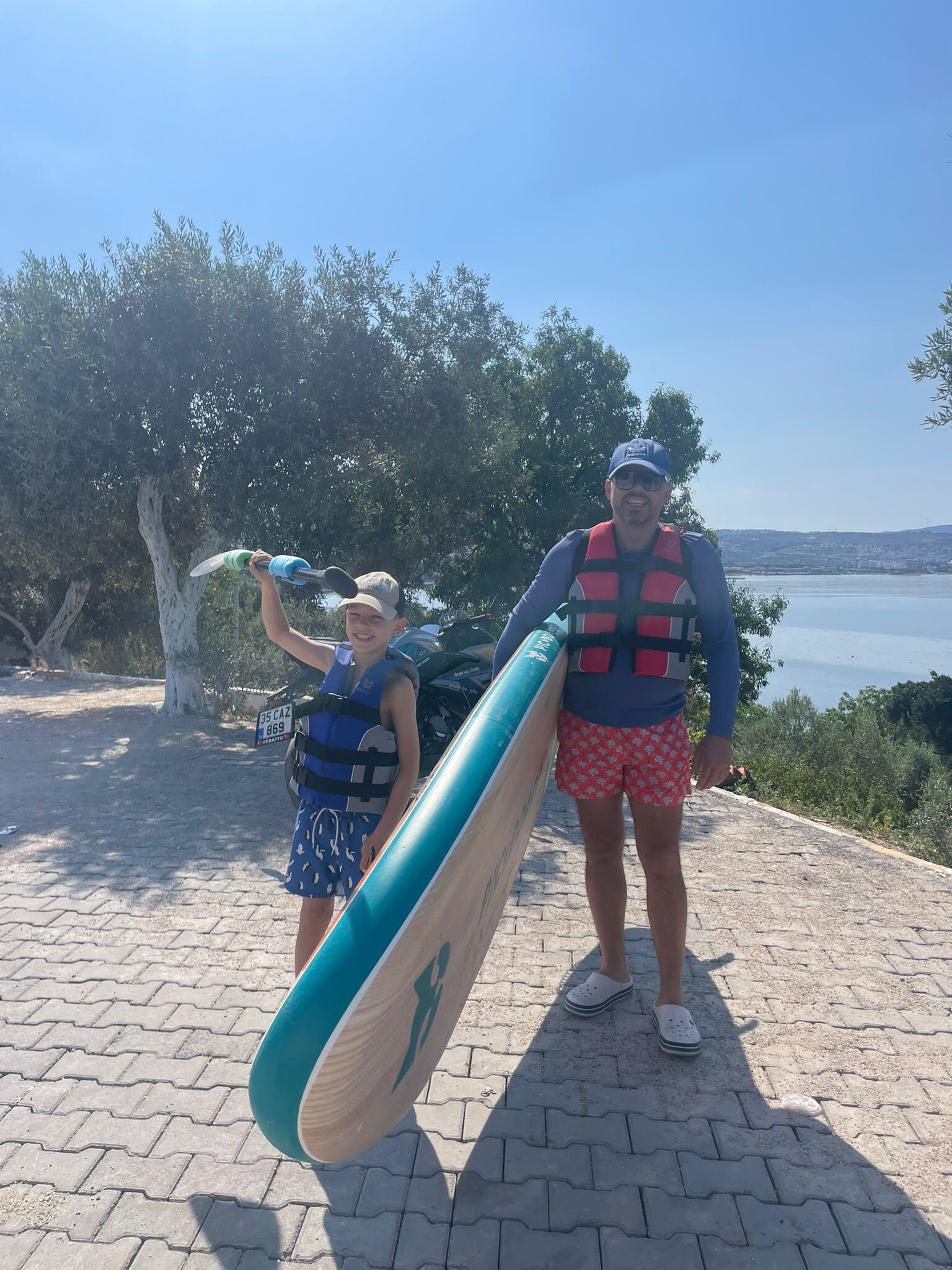 PinkApple SUP board Ege kıyısı fotoğraf 199